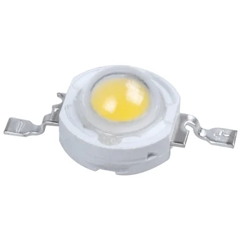 

10 Pieces High Power 2 Pin 3W Warm White LED Bead Emitters 100-110Lm