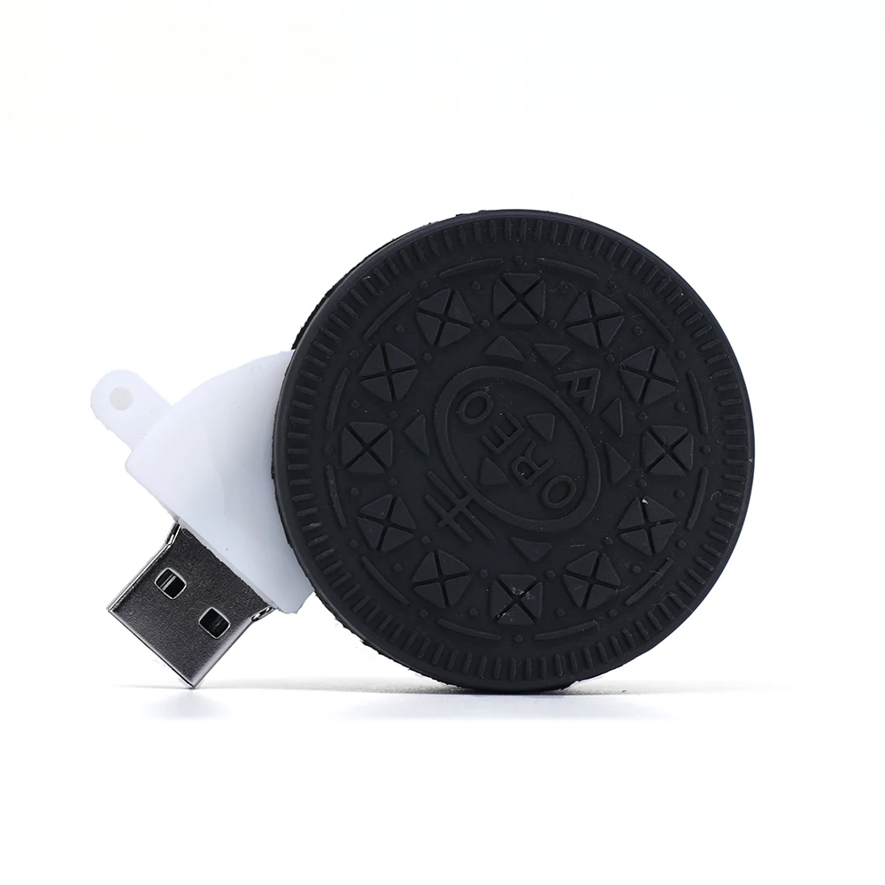 Мультяшная Флешка Oreo 4 ГБ 8 ГБ 16 ГБ 32 ГБ 64 Гб ручка-печенье карта памяти 128 ГБ 256 ГБ U stick флешка