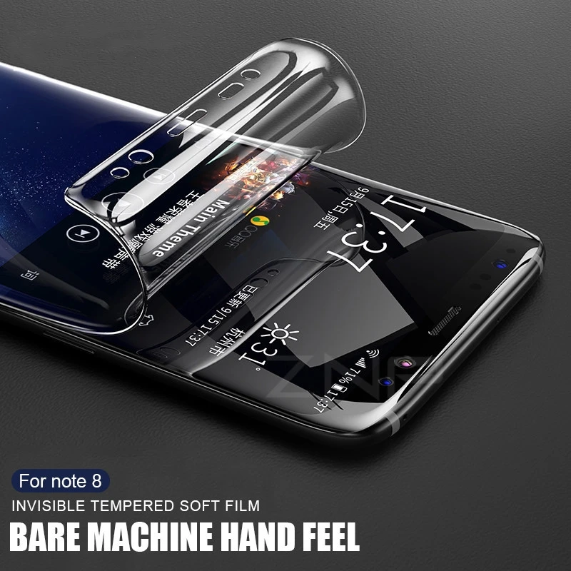 

2pcs Protective Film For Samsung Galaxy Note 8 S8 S9 Plus Soft Full Curved Film ( Not Glass ) Specialty Tools