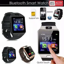 Новая мода Bluetooth Смарт-часы DZ09 Smartwatch поддержка sim-карты TF камера для iPhone samsung huawei Xiaomi Android телефон