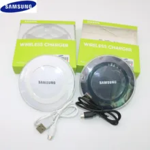 samsung 5 В/2A QI беспроводной зарядное устройство адаптер зарядного устройства для Galaxy S6 S7 Edge S10 S9 Plus Note 5 iphone 8 plus X XS XR MAX