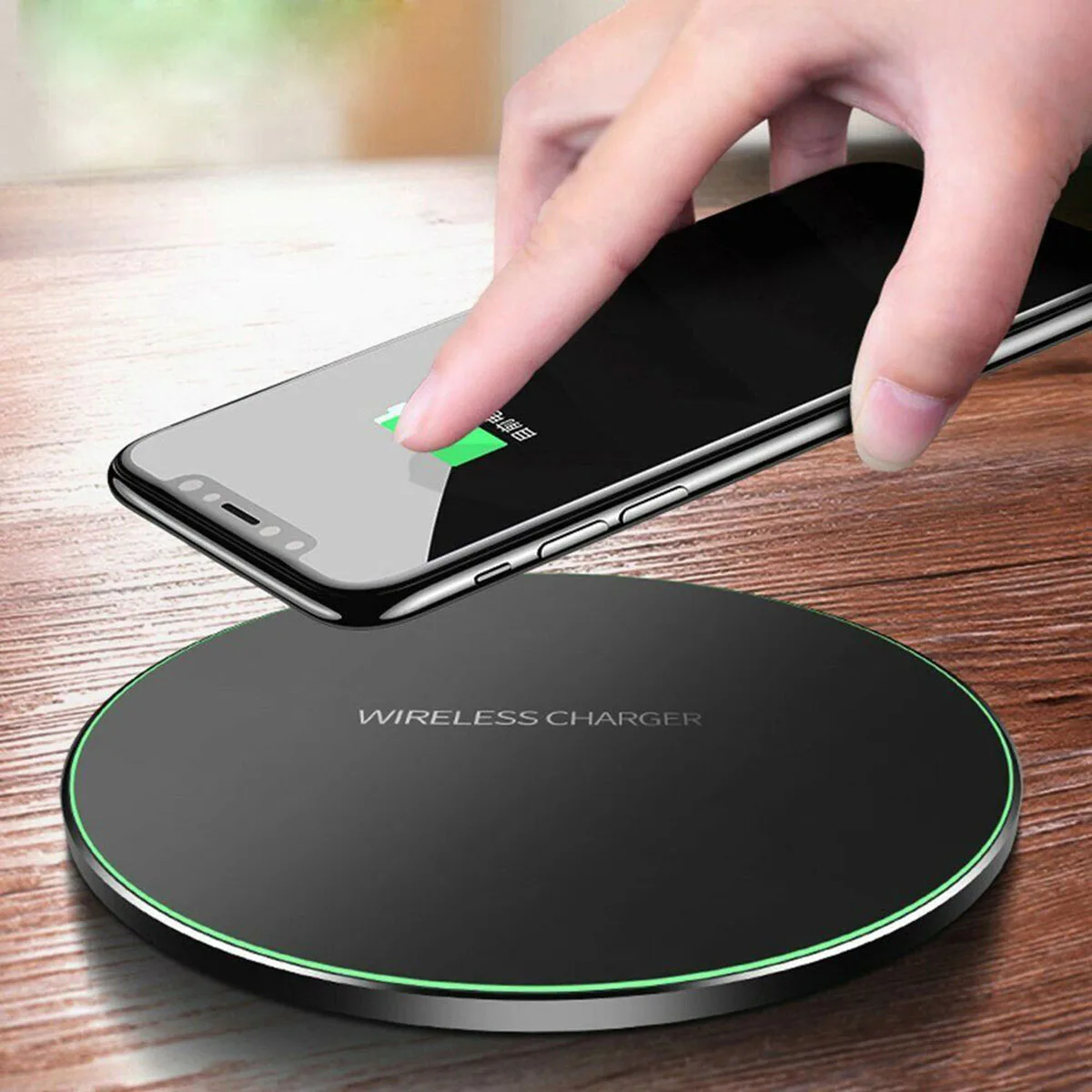 

SOONHUA Phone Charger Fast Wireless Chargers 10W Fast Qi Wireless Charger Dock For IPhone X 8 Plus XR XS Dropshipping New