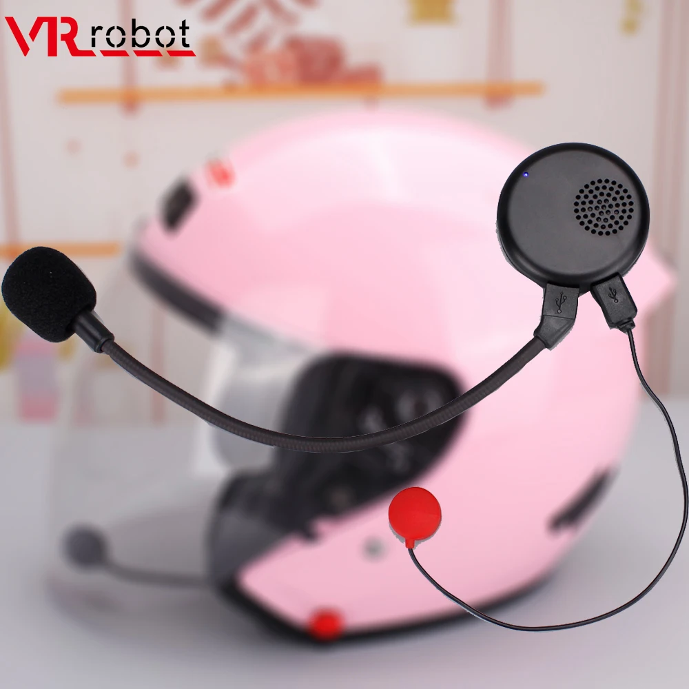 Гарнитура для мотоциклетного шлема VR robot Bluetooth беспроводная гарнитура с