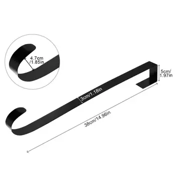 

Christmas Wreath Merry Christmas Front Door Ornament Removable Storage Rack Artificial Christmas Hanging Wreath