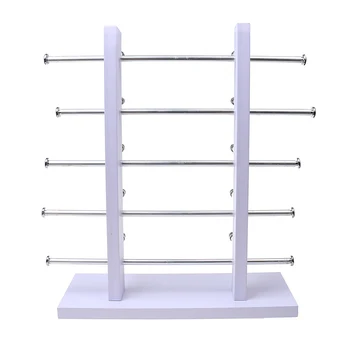 

White Sunglasses Eye Glasses Rack Display Counter Stand Holder 3/4/5/6-Layer