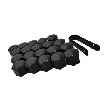 

OEM Aero Wheel Center Cap + 20 Lug Nut Covers Kit Tesla For Model 3 S & X