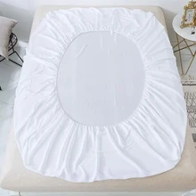 White Waterproof Bedspread Home Hotel Bed Cover Mattress Cover Bedspread Bedding Sheet Couvre Lit Twin/Full/Queen/King Size