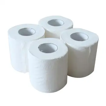 

10 Rolls 3-Ply Soft Skin Friendly Home Hotel Office Bathroom Toilet Paper Tissue Made of high quality, skin-friendly and durable