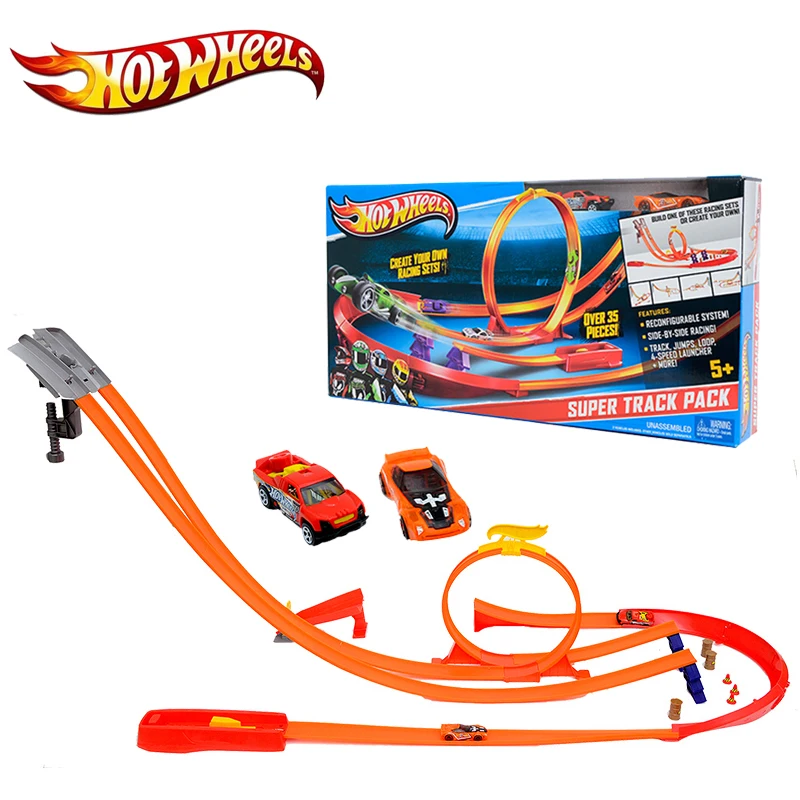 Оригинальный стереоскопический маневренный трек Hot Wheels фигурка 8 Raceway