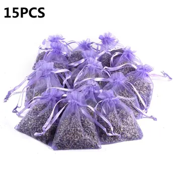 

10/15Pcs Lavender Scented Sachets Bag For Closets Drawers Filled With Naturally Dried Lavender Flower Buds