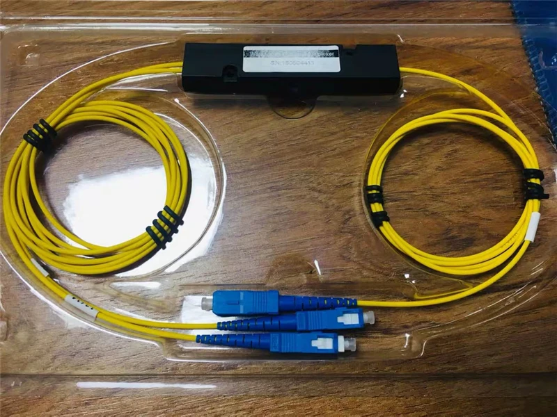 5 шт. 1*2 WDM Сплавленный сплиттер ABS RX1310/1490 TX1550 FWDM модуль FC/UPC FC/APC SC/UPC SC/APC ST LC FWDM фильтр ELINK