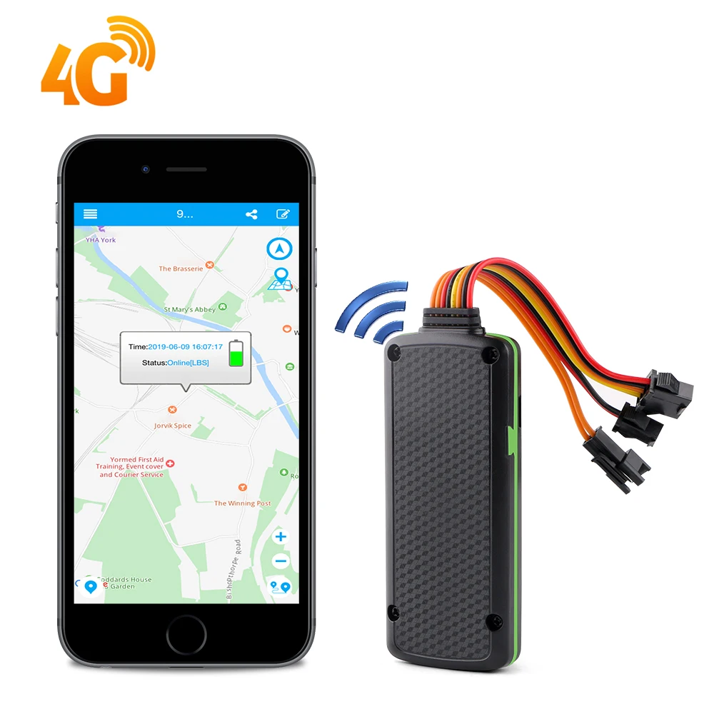 GPS локатор 4G водонепроницаемый в реальном времени датчик вибрации трекер для