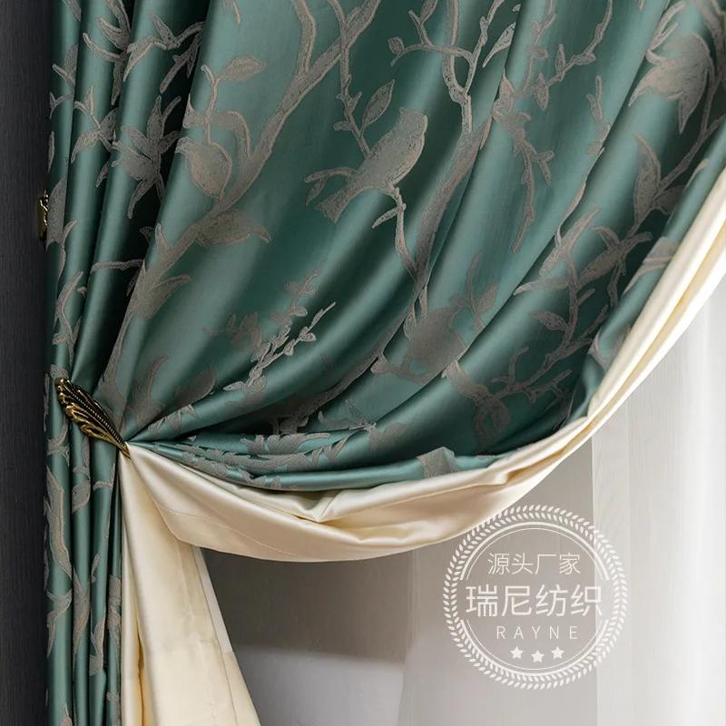 Curtains for Living Room Bedroom Thick Italian Velvet Solid Color Shade Simple Korean Style Luxury Fabrics Velvet Curtain drapes