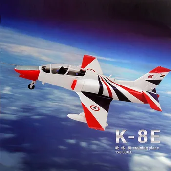 

1:48 K-8E Trainer Simulation Aircraft Model Alloy Model Diecast Airplane Military Fighter Static Aircraft Model 24*21*16cm