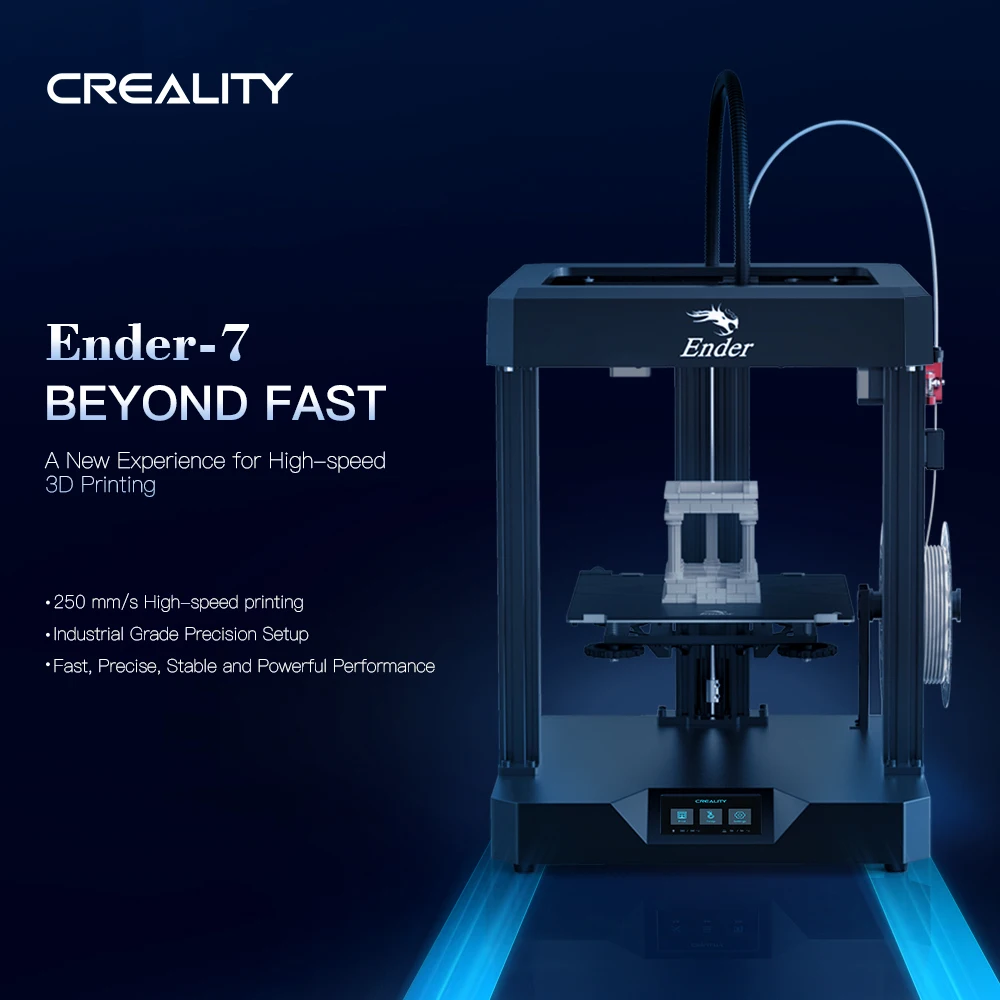 CREALITY 3D Ender-7 принтер высокоскоростная печать металлическая распорка сердечник-XY