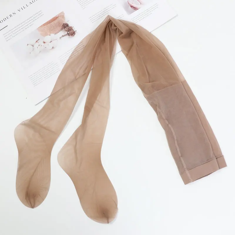 0D New Penis Pouch Sheath Underwear Fashion Mens Tights For Men 4 Colors Silk Stockings Sexy Men Pantyhose Velvet Stocking Tights Men Underwear