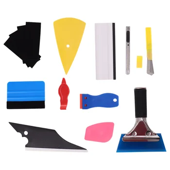 

11pcs Window Tint Tool Vinyl Wrap Stickers Tool Squeegee Cutter for Vehicle
