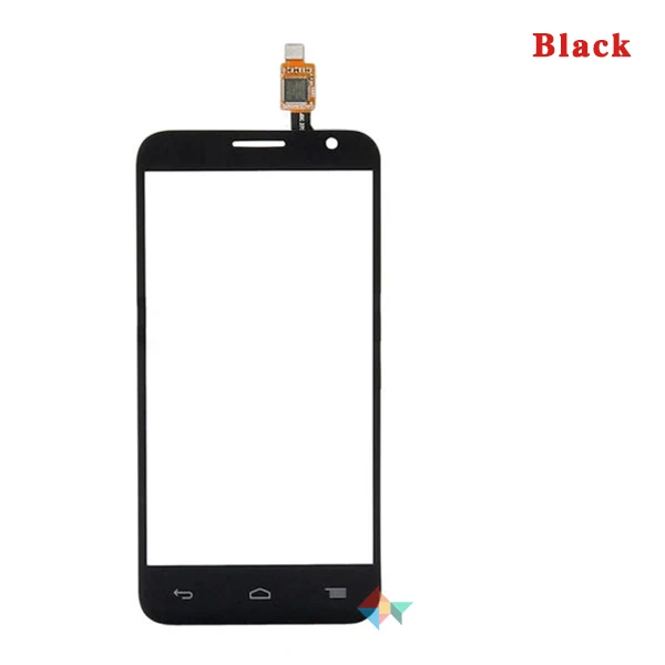 Высокое качество 4," для Alcatel One Touch Idol 2 Mini OT6016A OT6016D OT6016 сенсорный экран дигитайзер Передняя стеклянная линза сенсорная панель - Цвет: Black No Tool