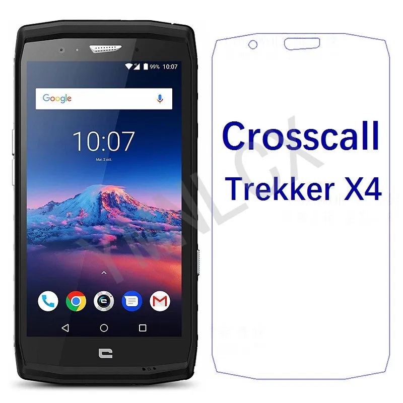 Ultra thin clear HD LCD parts Screen protector film for Crosscall Trekker X4 Explosion-proof tempered glass | Мобильные телефоны и