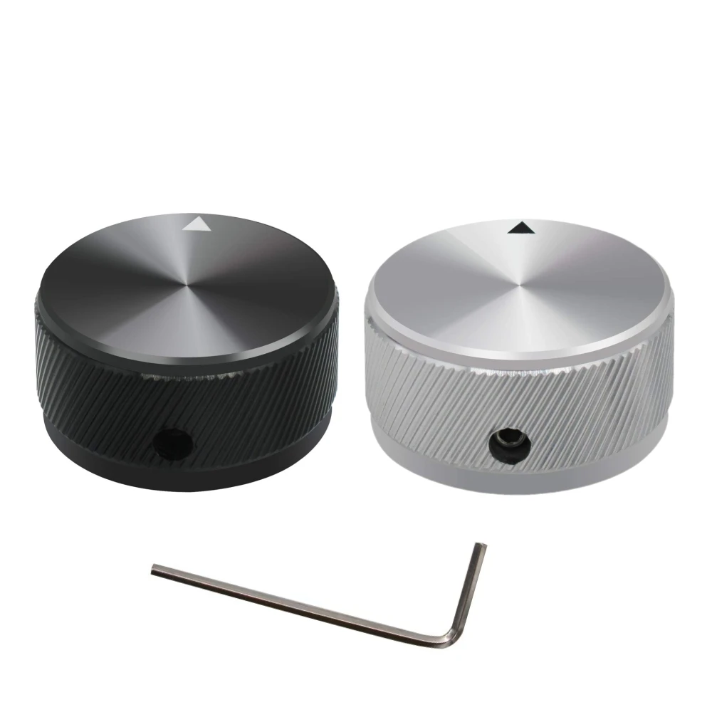 34*17mm Knob Aluminum Alloy Potentiometer Control Knob Volume Audio