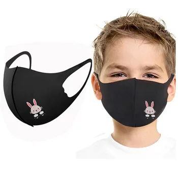 

1/3/4/5 Pcs Kids Children Masks Mouth Face Masks Reusable Cute Animals Cartoon Pattern Mask For Kids Children Mascarilla