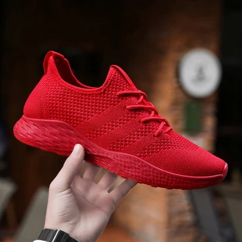 

Classic Unisex Sneakers Fashion Mesh Breathable Men's Casual Shoes Outdoor Walking Jogging Shoes Zapatillas Hombre Size 49