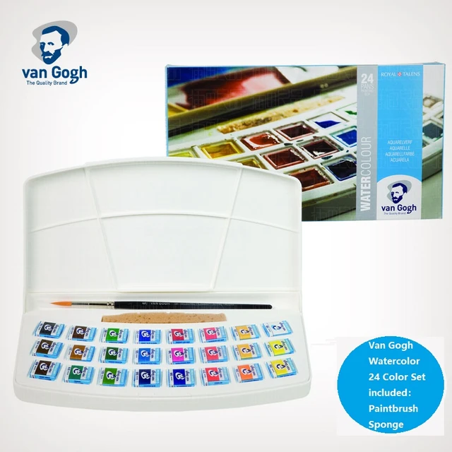 Professional Watercolors Van Gogh  Royal Talens Van Gogh Watercolor -  Solid - Aliexpress