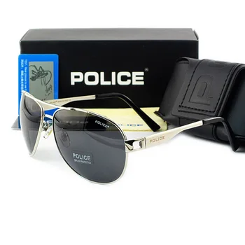 

POLICE 2020 New Fashion Sunglasses Men Top Brand Design Classic Retro Pilot Glasses Polarized Sun Glasses Women UV400 Driving