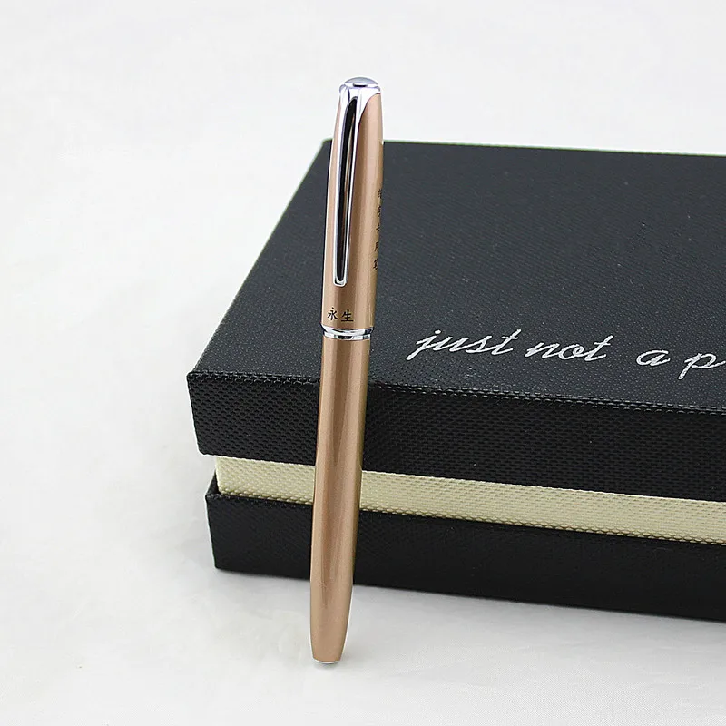Wingsung, Подарочная коробка, авторучка Iraurita 0,38/0,8 мм, металлическая ручка, стильная, офисная, канцелярская, роскошная, для письма, высокого класса, подарочная ручка с чернилами