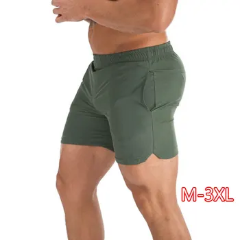 

Men Summer Mini Shorts Quick-drying Casual Elastic Waist Plus Size 3XLMale Ball Training Running White Black Shorts