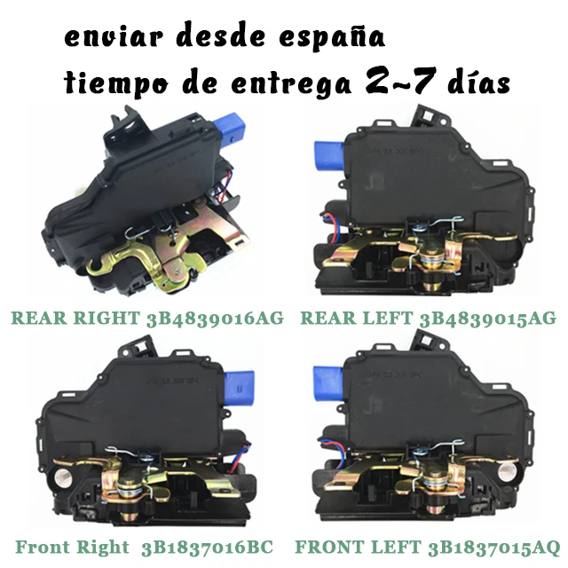 Привод дверного замка для VW T5 POLO SKODA FABIA ROOMSTER 3B1837015AQ 3B1837016BC 3B4839015AG 3B4839016AG |