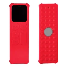 Дистанционный чехол Противоскользящий силиконовый Полный Чехол подходит для Apple Tv 4-го поколения 1 подсветка для ПК вес анти-падение амортизация