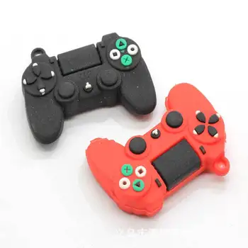 

10Pcs Miniature Simulation Game Console Handle Soft Glue Soft Glue Faltback Cabochons DIY Keychain Bracelet Pendant Making Craft
