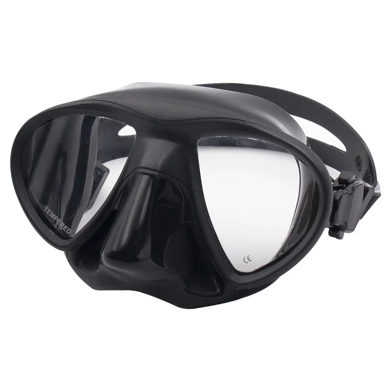 

Free Dive Tempered Glass Frameless Low Volume Freediving Mask