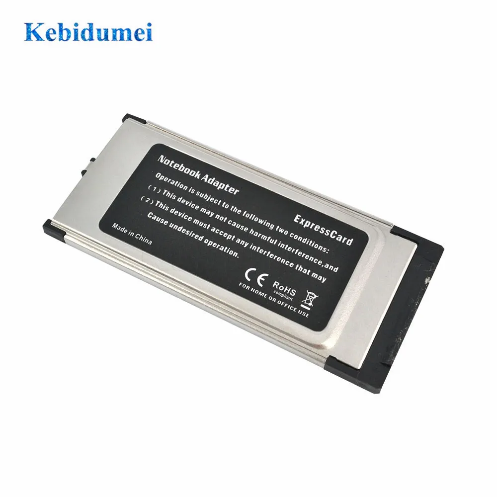 Адаптер Kebidumei PCI Express для карт USB 3 0 E 5 Гбит/с PCMCIA два 2 порта чипсетов NEC разъем 34 мм