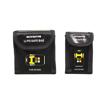 

1PC for DJI SPARK Drone Lipo Battery Case Explosion-proof Safe Storage Bag Protective Box for DJI Spark Battery Heat Resistance