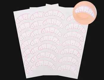 

100sets 10sheets/set Paper Patches 3D Eyelash Under Eye Pads Lash Eyelash Extension Eye Tips Sticker Wraps Tools SN579