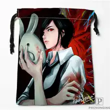 Пользовательские печати kaneki_ken_tokyoDrawstring хозяйственные сумки дорожный мешочек для хранения плавать Пешие прогулки игрушка сумка унисекс мульти Size18-12-31-138