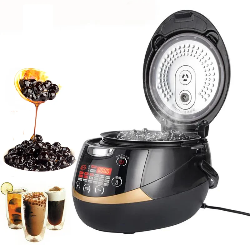 Milk tea shop electric pot tapioca Pearls balls cooker Boiling Sago/taro ball Cooking machine ntelligent Non-stick pan 5L | Бытовая