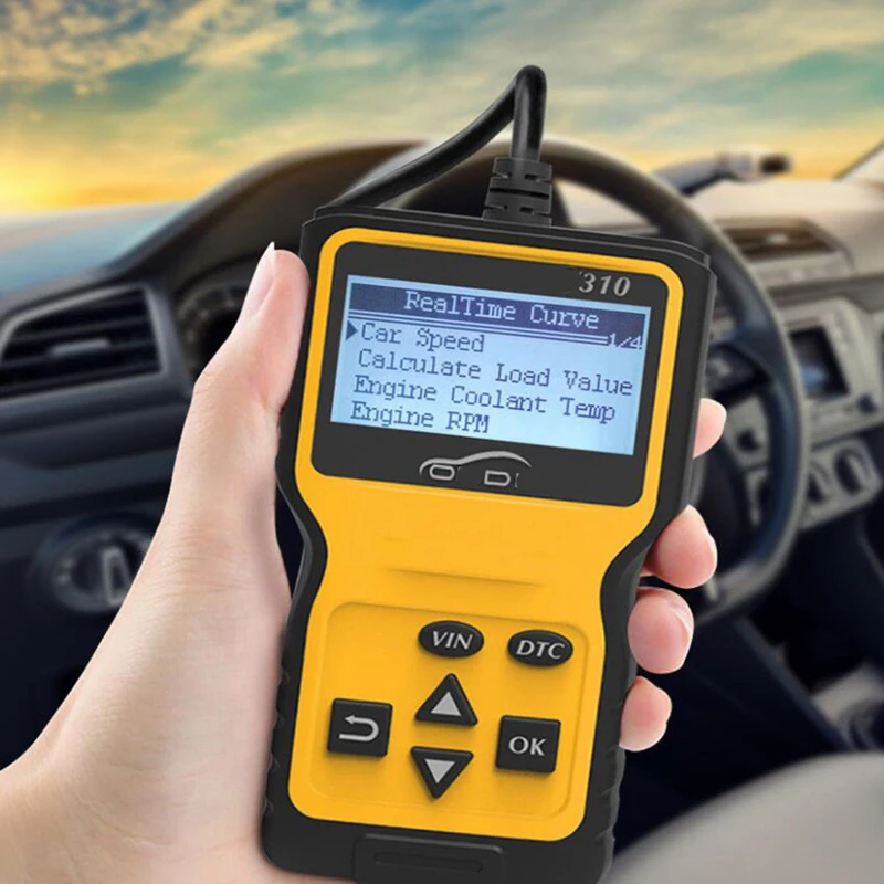 

V310 OBD2 OBDII engine check code scanner reader diagnostic scanner tool BBC auto parts