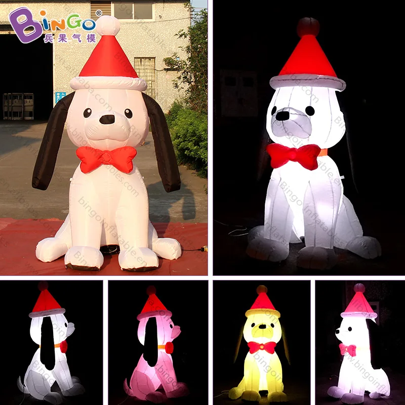 直販特価 送料無料2 1mhインフレータブルクリスマス犬用のled照明のクリスマスイベント おもちゃ 国内直営店 Brasil Colecta Techo Org