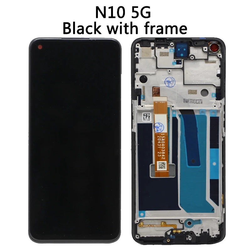 Фото Оригинальный ЖК-дисплей 6,49 дюйма для Oneplus Nord N10 5G, ЖК-дисплей с рамкой кодирующий преобразователь сенсорного экрана в сборе BE2013 BE2029, идеальный ремонт №4