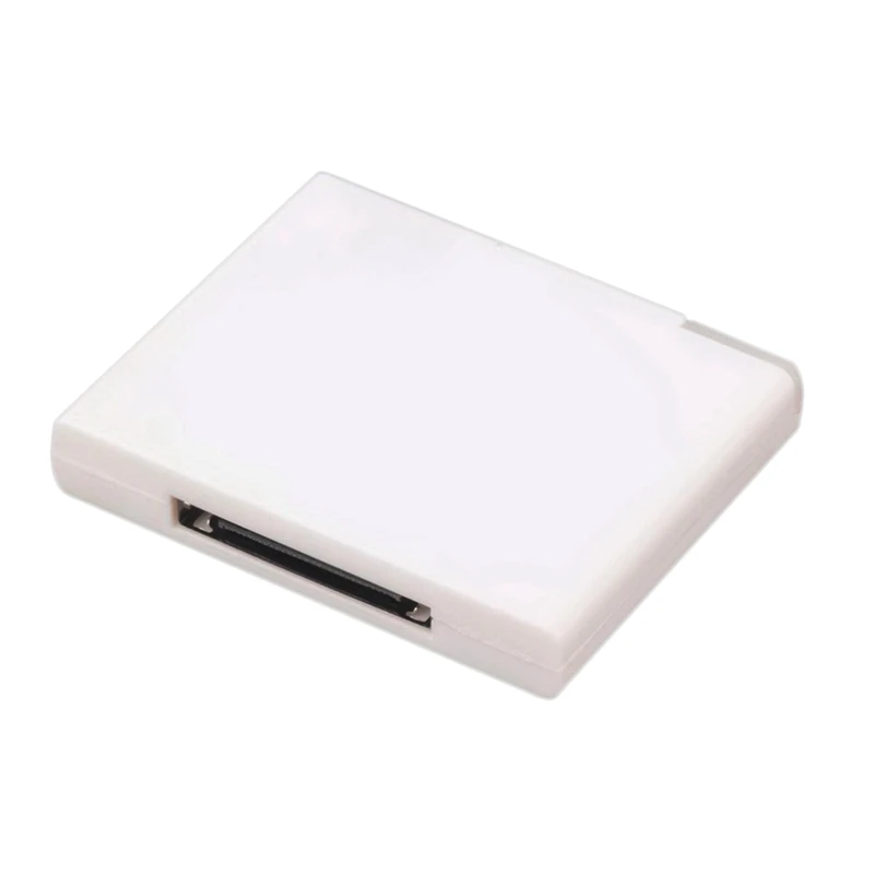 White Bluetooth V2.0 A2Dp музыкальный приемник адаптер для Ipod для Iphone 30 Pin док-станция динамик док-станции с 1 Led - Цвет: White