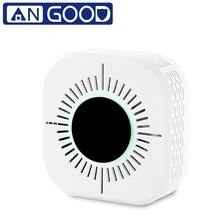 ANGOOG 433 МГц беспроводной Умный домашний охранный детектор дыма 2 в 1 анти-пожарный CO& Smoke умный Многофункциональный датчик обнаружения