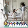 Double Row Key Piano Music Mat for children 8 Instrument Kid Play Carpet Rug Parent-child Interaction Educational Toys 1