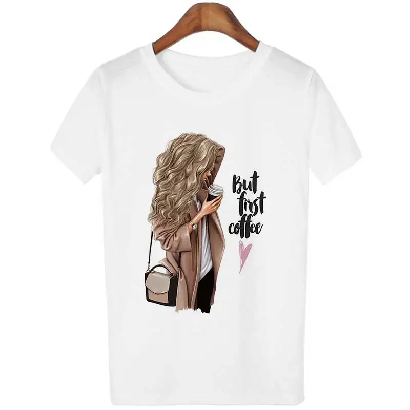

New Arrival 2020 T Shirt Vogue Tee Shirt Korean Fashion Clothing Harajuku Kawaii White Tshirt Super Mom Female T-shirt Mother's