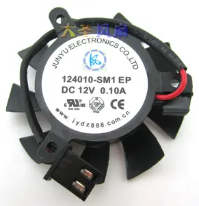 Оригинальный 124010-SM1 EP DC12V 0.10A для EVGA GT610, видеокарта, охлаждающий вентилятор, шаг 26x26 мм, диаметр 37 мм