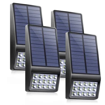 

Night Lamp Outdoor Solar Sensor LED Light Motion Sensor Solar Lamp 15 LEDs Waterproof Wall Lights Detection for Garden Path