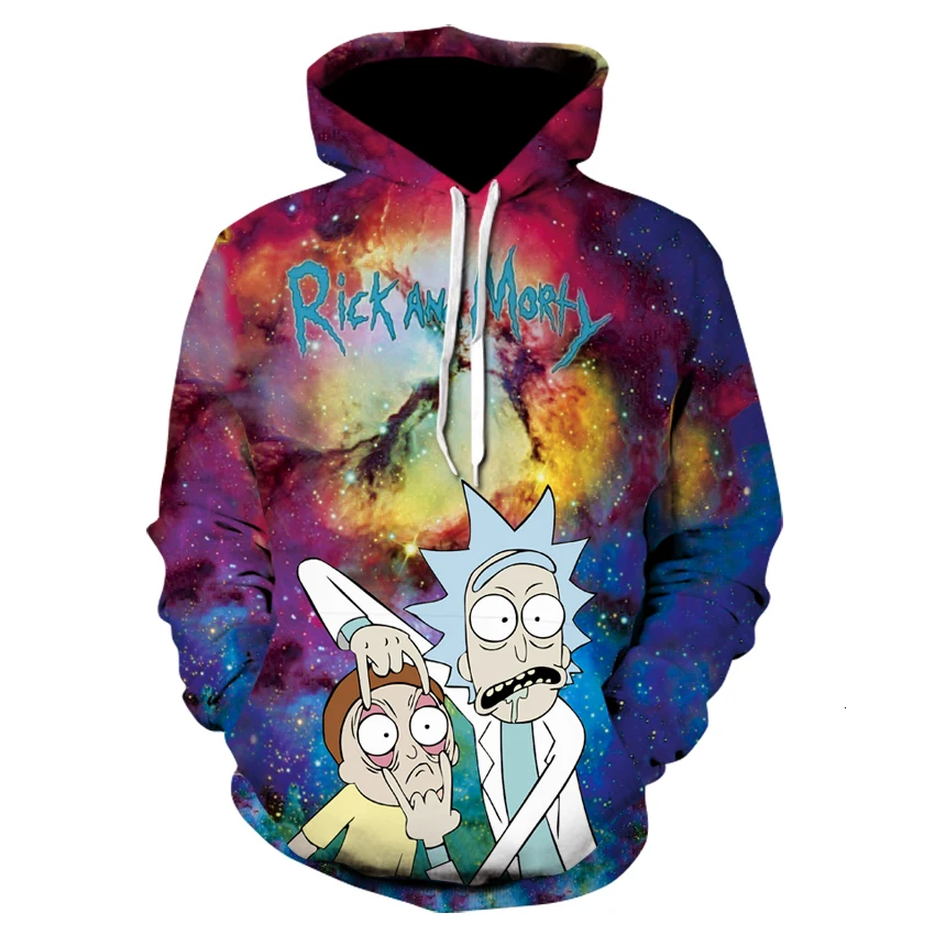 Skup Rick i morty 3D Print męskie bluzy z kapturem i dresowe śmieszne ricky y morty Hip Hop bluza z kapturem dres męski odzież anime