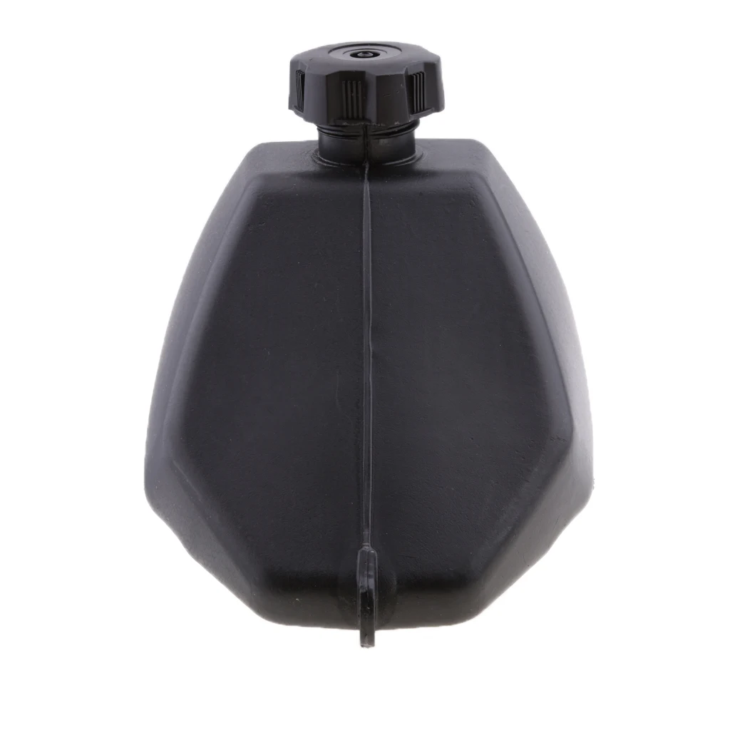 Black Motorcycle Motorbike Gas Fuel Petrol Tank Fits for 4-Stroke 50/70/110/125CC ATV
